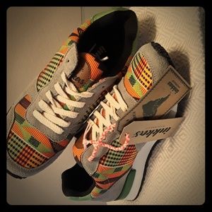 Inkkas sneaker shoes size women's 7 kente african